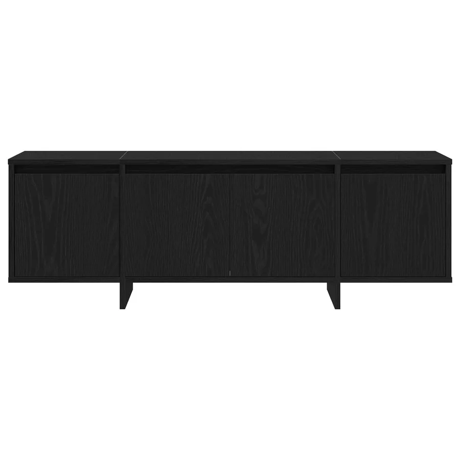 Meuble TV Chêne noir 120 x 30 x 40,5 cm Bois d'ingénierie - 6