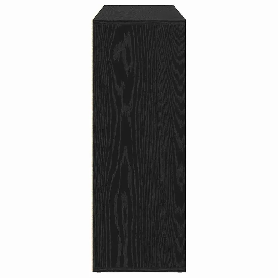 Buffet 2 pcs Chêne noir 60 x 31 x 84 cm Bois d'ingénierie - 7