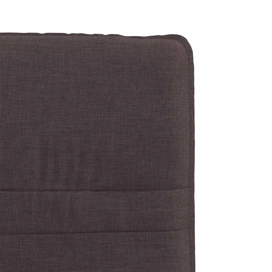 Chaises à manger lot de 2 marron foncé tissu - 7