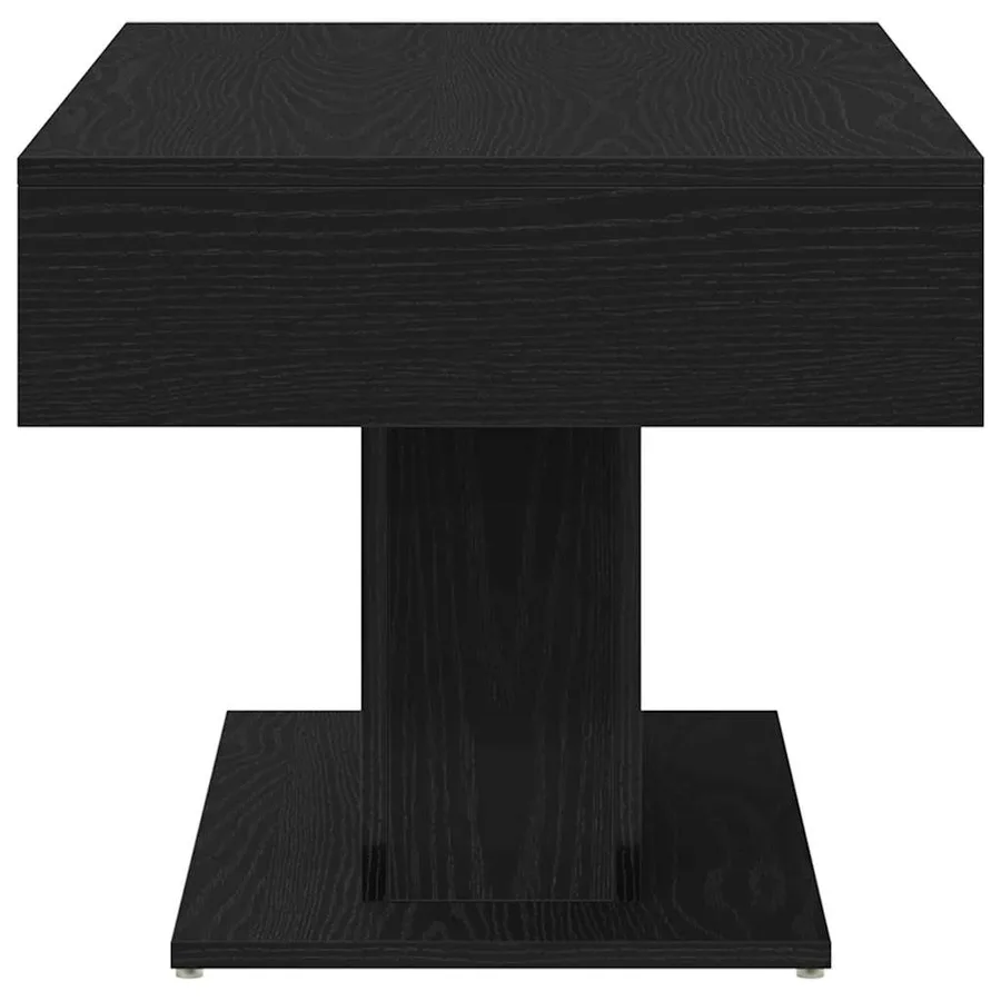 Table basse Chêne noir 96 x 50 x 45 cm Bois d'ingénierie - 7