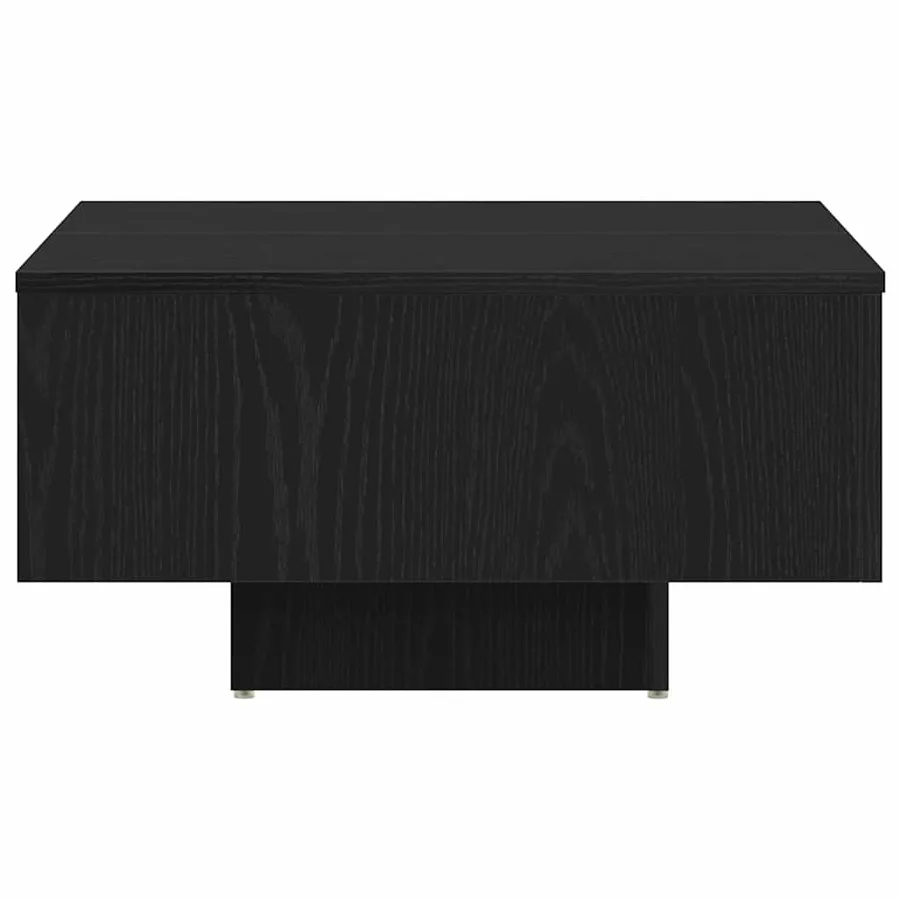Table basse Chêne noir 60 x 60 x 31,5 cm Bois d'ingénierie - 5