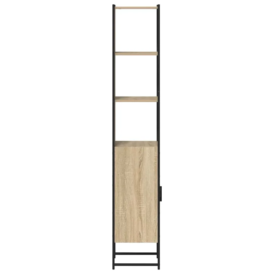 Armoire de salle de bain avec étagère Sonoma 33 x 33 x 185,5 cm - 6