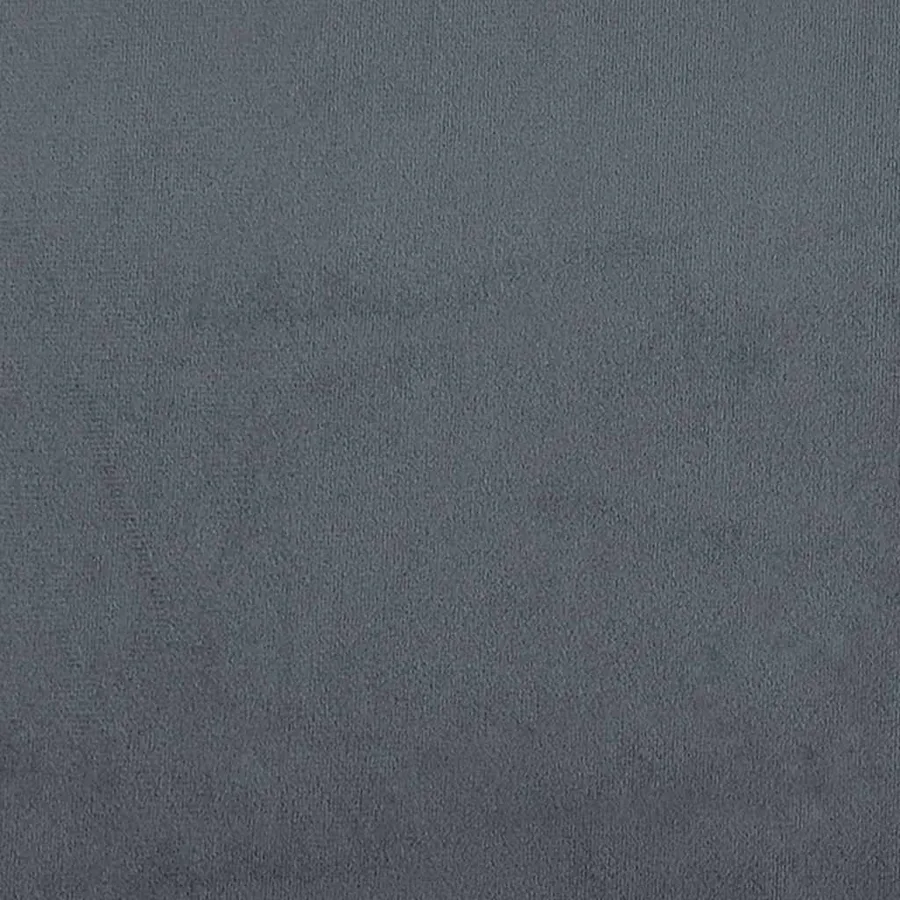 Lit de repos gris foncé 90x190 cm velours - 7