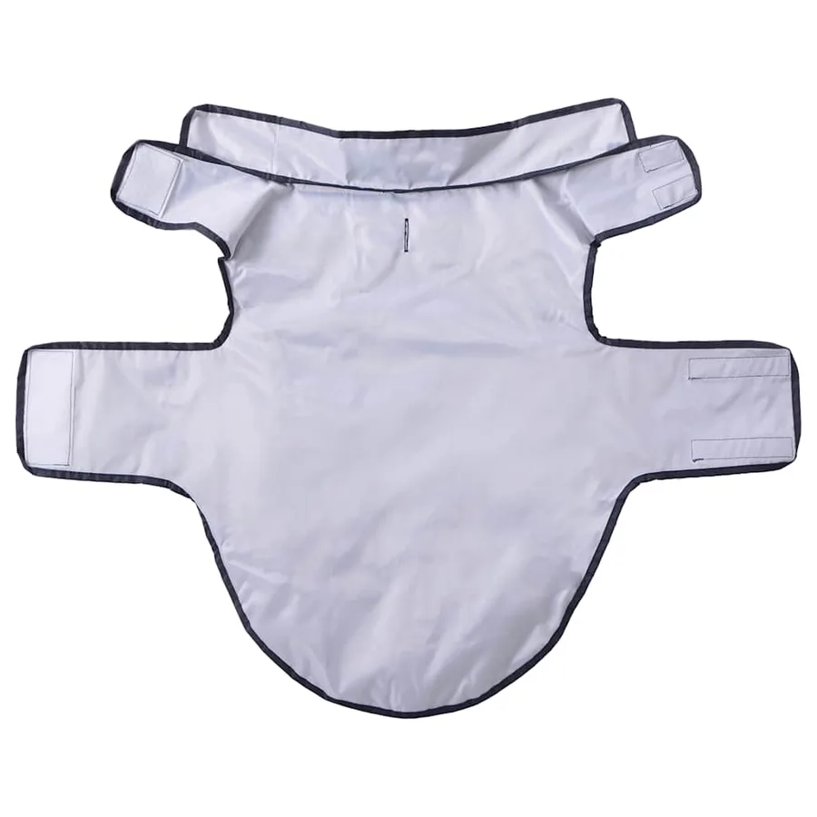 Imperméable pour chien avec bandes réfléchissantes polyester bleu marine taille 2XL - 5