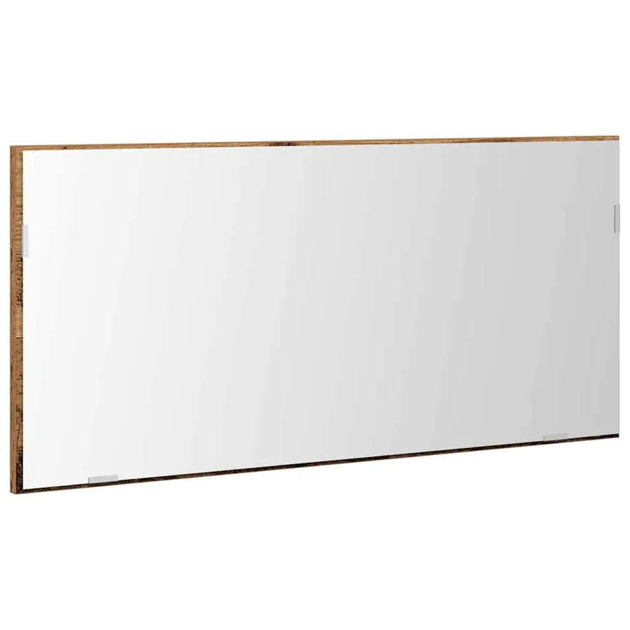 Miroir Bois ancien 80 x 37 cm Verre et Bois Ingénierie - 2