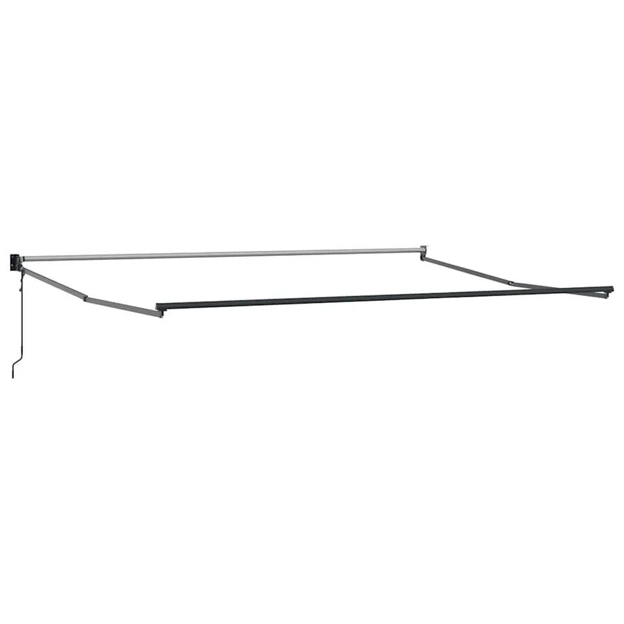 Auvent rétractable automatique bordeaux 500x300 cm - 7