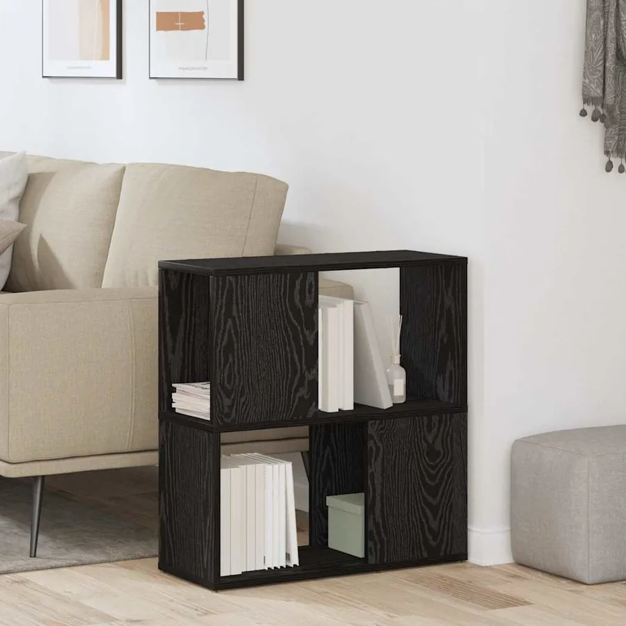 Ensemble meuble TV Noir 60 x 24 x 63 cm Bois d'ingénierie