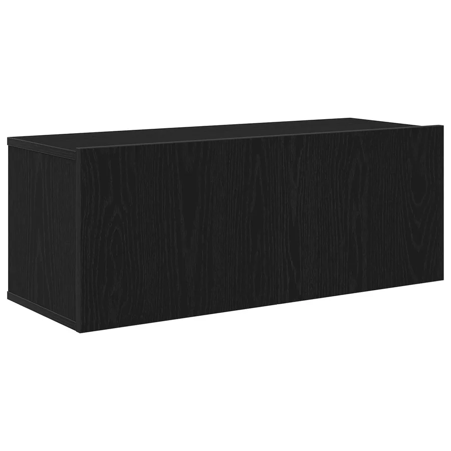 Ensemble meuble TV 7 pcs Chêne noir 100 x 30 x 30 cm - 5