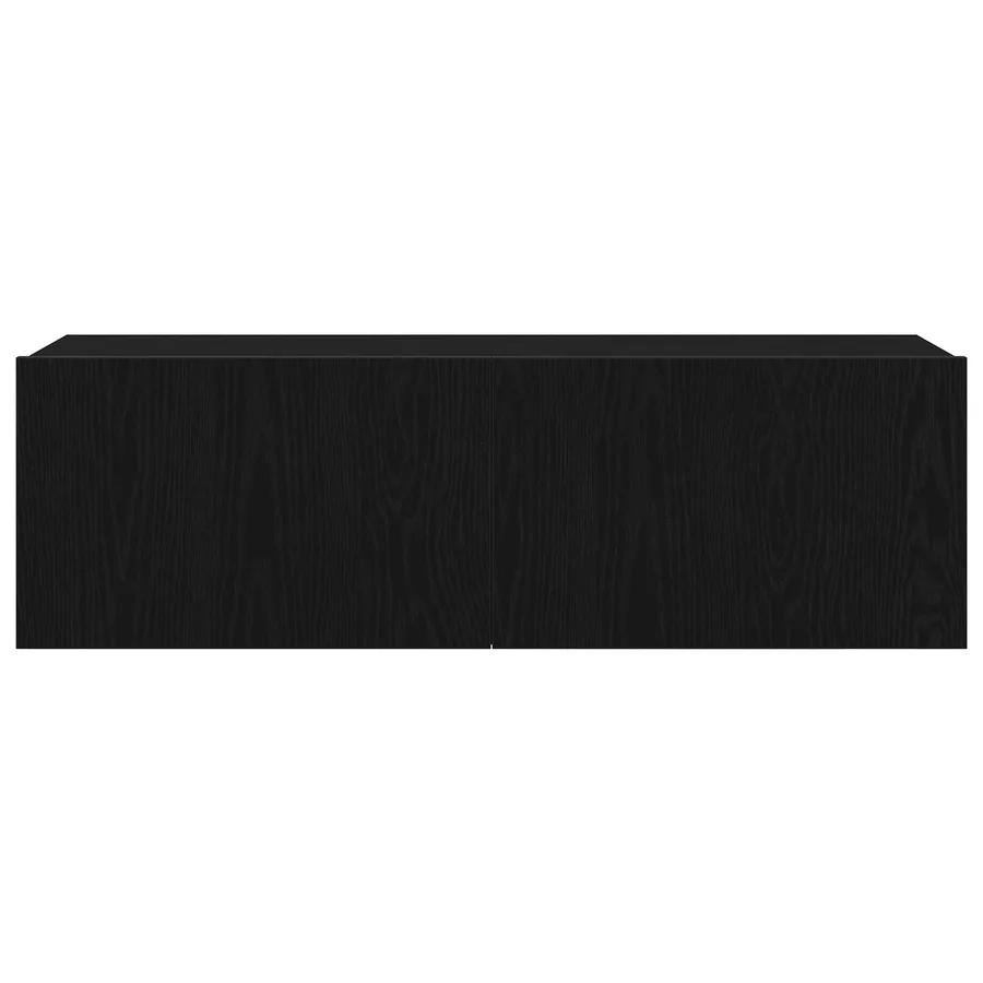 Ensemble meuble TV 7 pcs Chêne noir 100 x 30 x 30 cm - 7