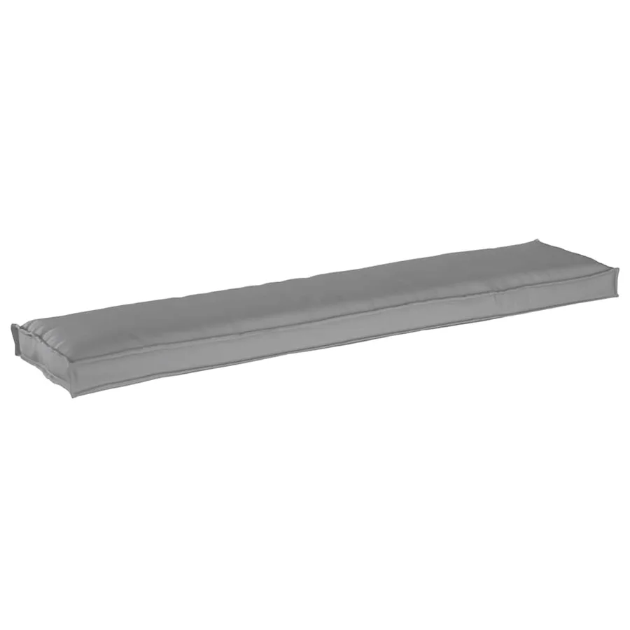 Set de coussins de palette 2 pcs Gris 180 x 40 x 8 cm - 6