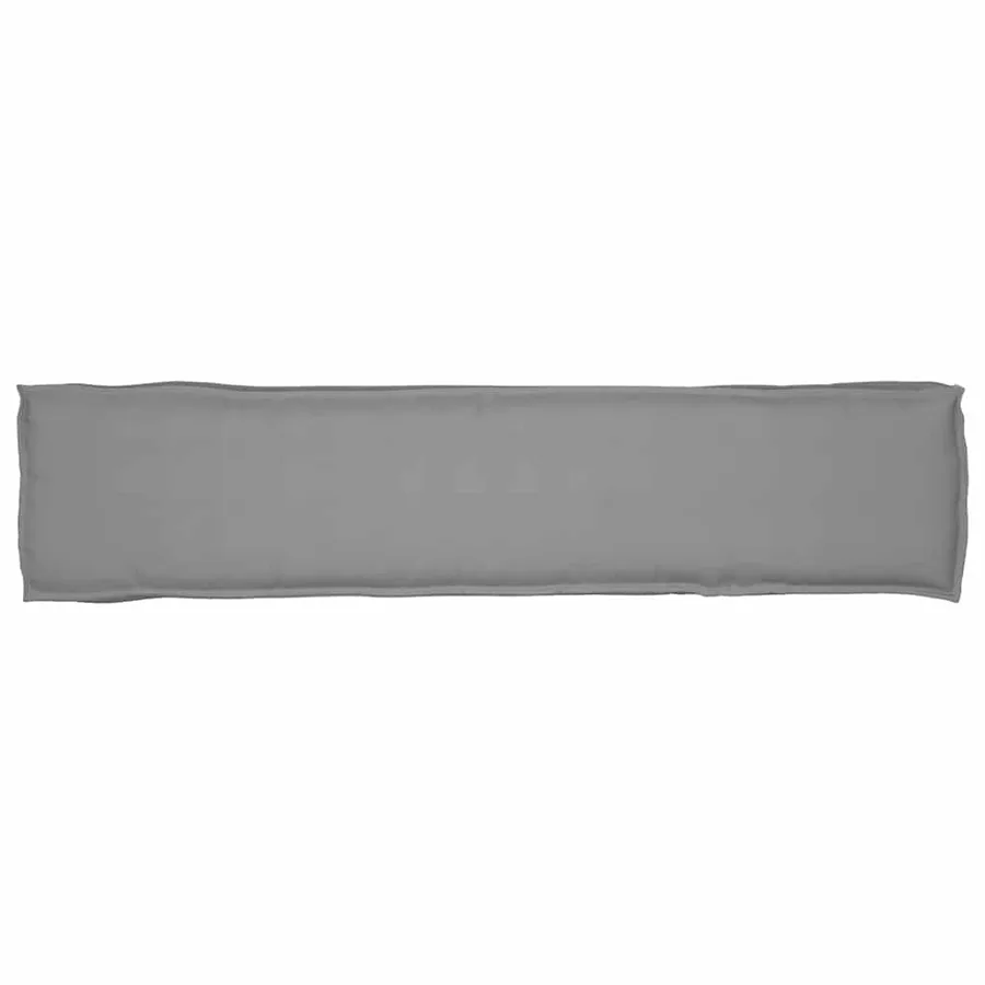 Set de coussins de palette 2 pcs Gris 180 x 40 x 8 cm - 9