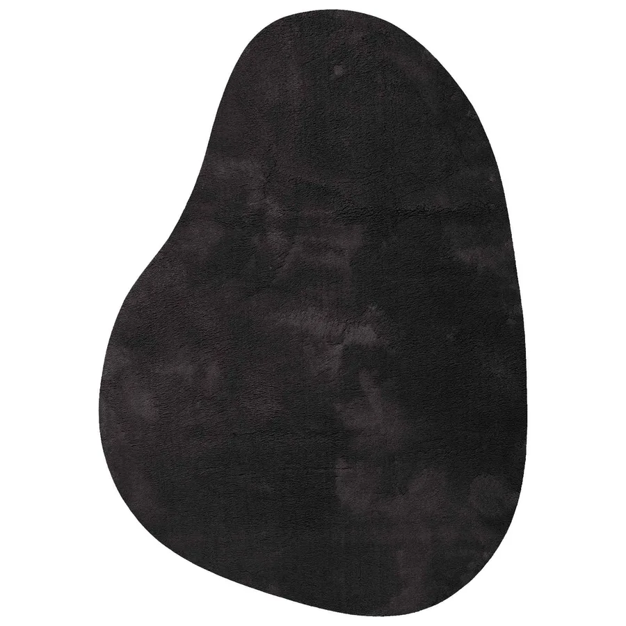 Tapis de surface HUARTE Noir 140 x 200 cm Polyester - 2