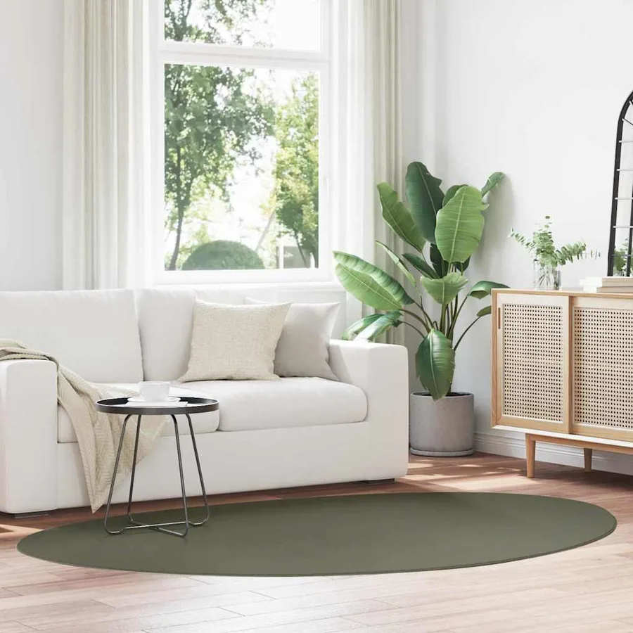 Tapis de surface HUARTE Vert forêt 160 x 230 cm Polyester