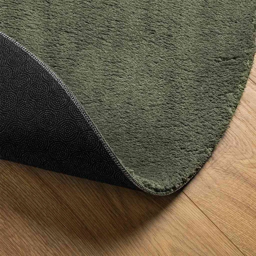 Tapis de surface HUARTE Vert forêt 100 x 200 cm Polyester - 5