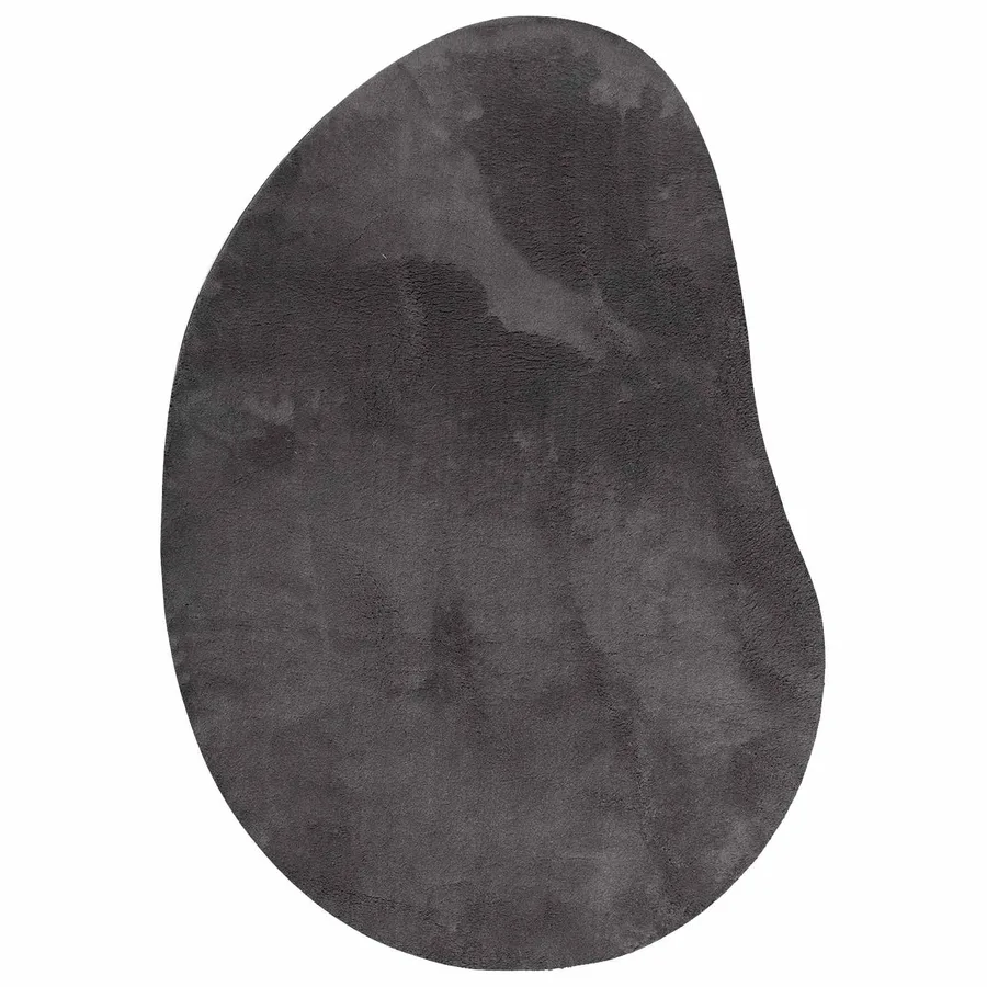 Tapis de surface HUARTE Anthracite 100 x 200 cm Polyester - 2