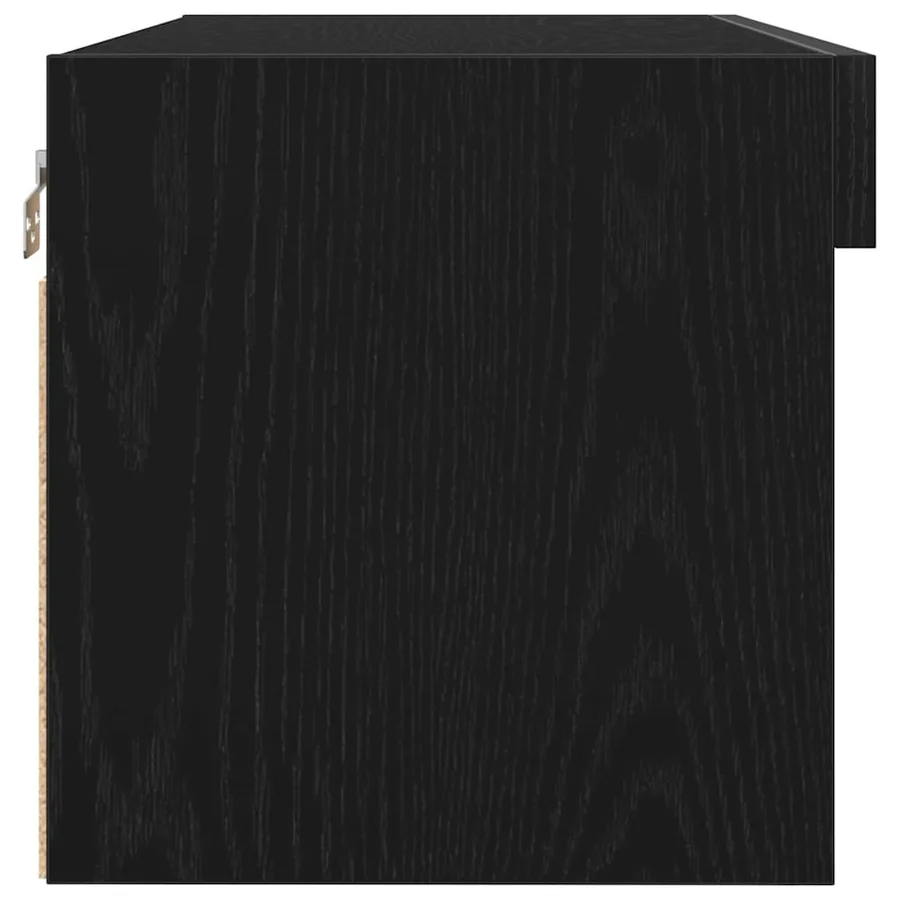 Ensemble meuble TV avec LED 2 pcs Chêne noir 80 x 30 x 30 cm - 9