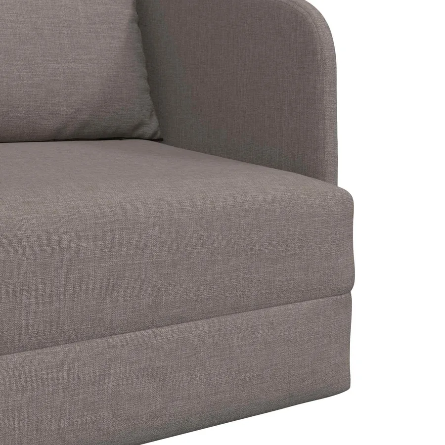 Canapé-Lit Taupe 65 x 80 x 83 cm tissu - 9