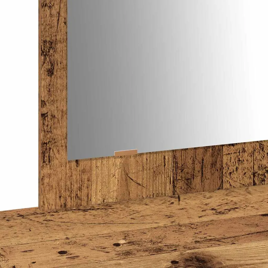 Table de Toilette Marron 100 x 40 x 70 cm Bois d'ingénierie - 10