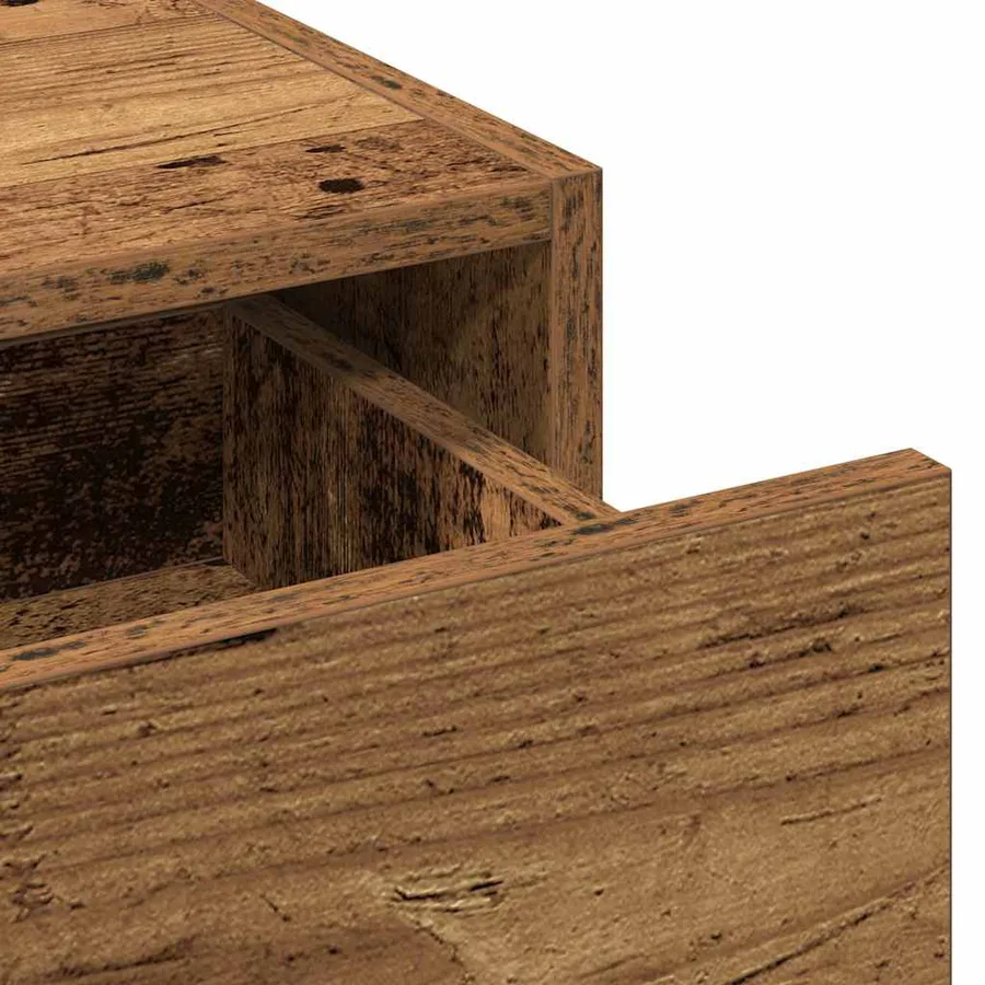 Table de Toilette Marron 100 x 40 x 70 cm Bois d'ingénierie - 9