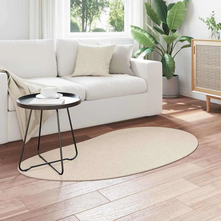 Tapis de surface HUARTE Beige 80 x 150 cm Polyester - 3