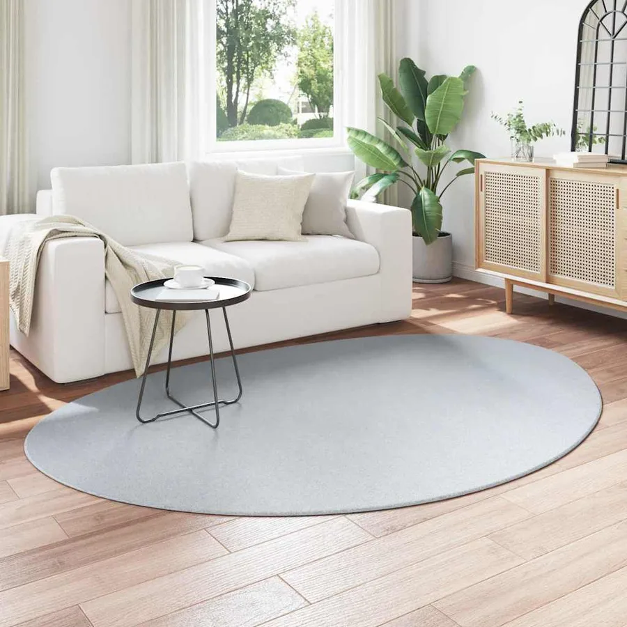 Tapis de surface HUARTE Gris 160 x 230 cm Polyester - 3