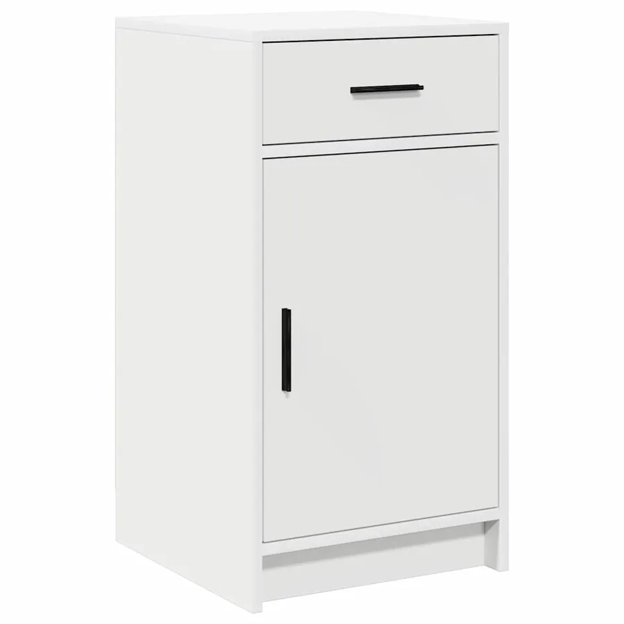 Table de Toilette avec tiroir 2 pcs Blanc 50 x 41 x 135 cm - 7