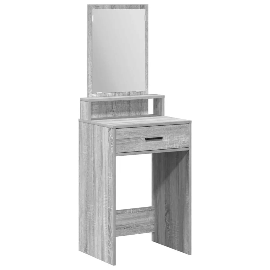Table de Toilette avec tiroir Gris Sonoma 50 x 41 x 140 cm - 2