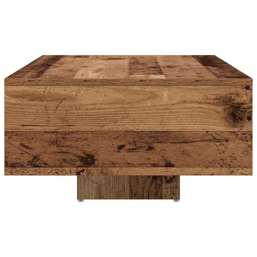 Table basse Bois ancien 85 x 55 x 31 cm Bois d'ingénierie - 7