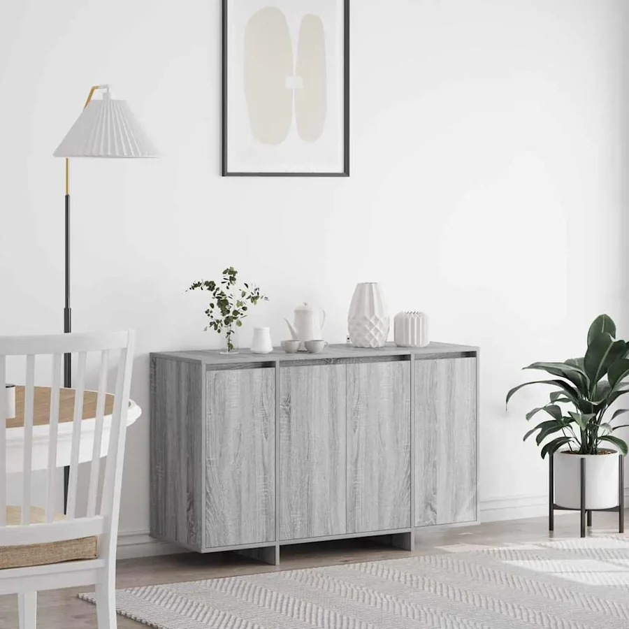 Buffet Sonoma gris 120 x 41 x 75 cm Bois d'ingénierie