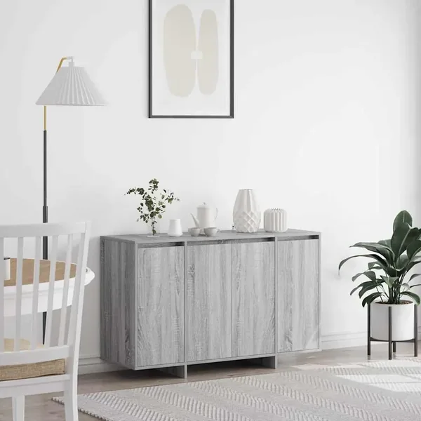 Buffet Sonoma gris 120 x 41 x 75 cm Bois d'ingénierie