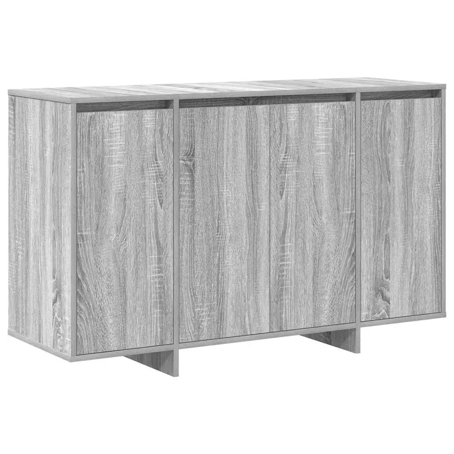 Buffet Sonoma gris 120 x 41 x 75 cm Bois d'ingénierie - 2
