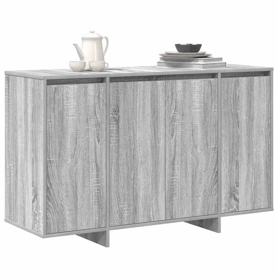 Buffet Sonoma gris 120 x 41 x 75 cm Bois d'ingénierie - 3