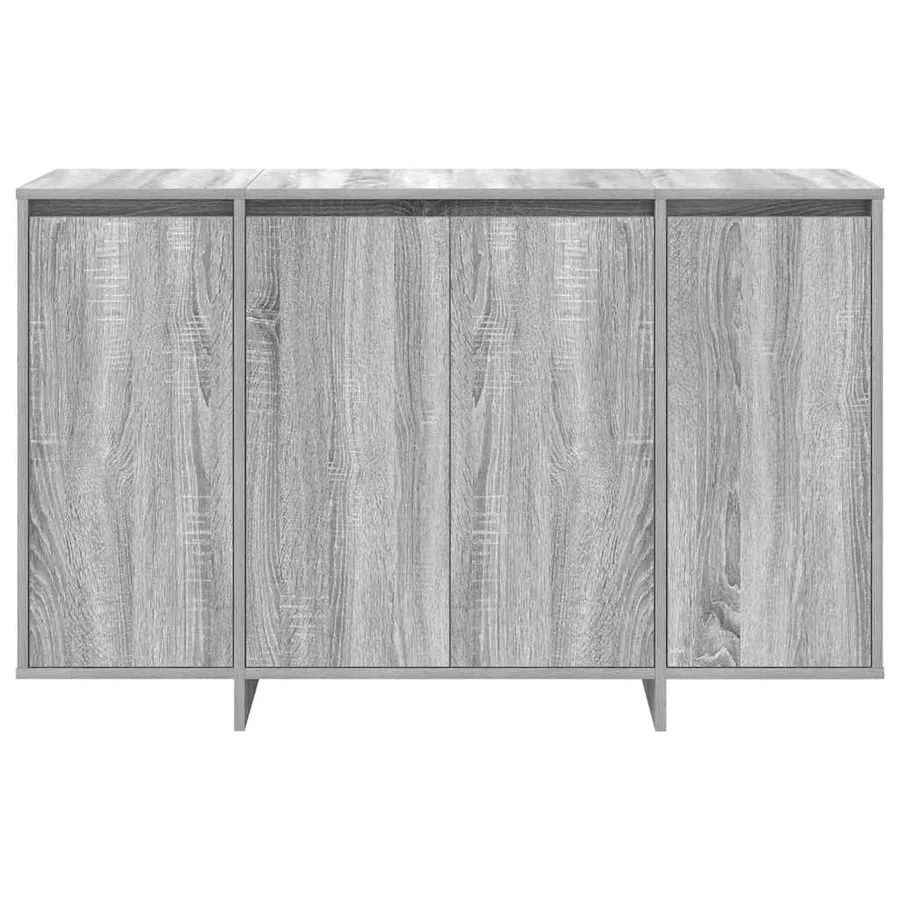 Buffet Sonoma gris 120 x 41 x 75 cm Bois d'ingénierie - 6