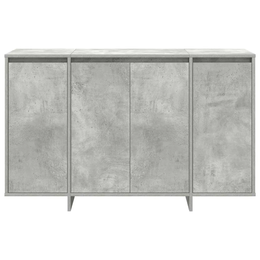 Buffet Gris béton 120 x 41 x 75 cm Bois d'ingénierie - 6