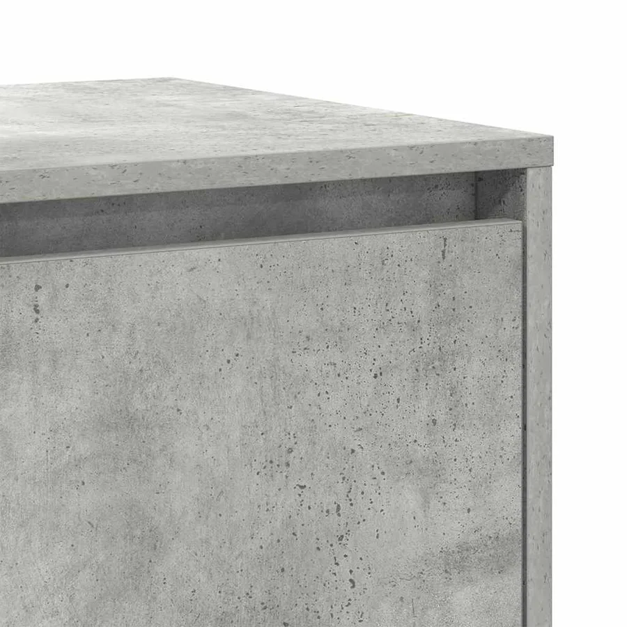 Buffet Gris béton 120 x 41 x 75 cm Bois d'ingénierie - 9