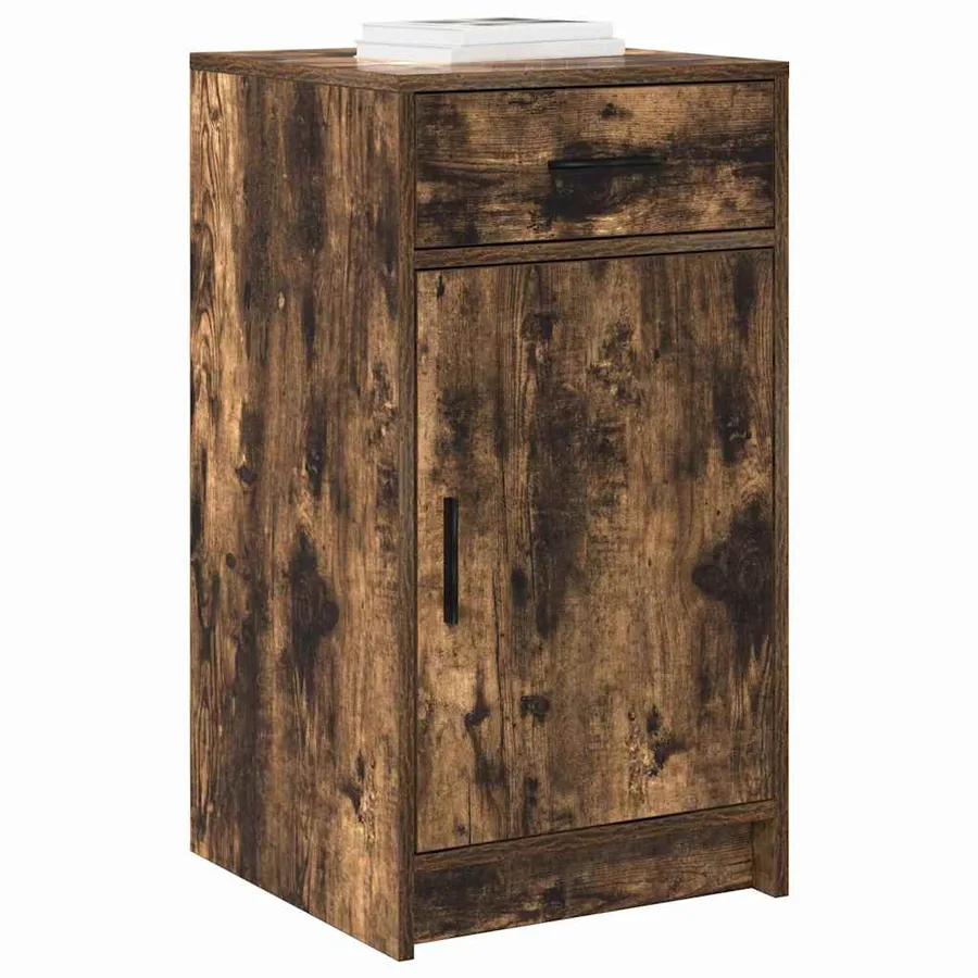 Buffet Chêne fumé 40 x 40.5 x 75 cm Bois d'ingénierie - 3