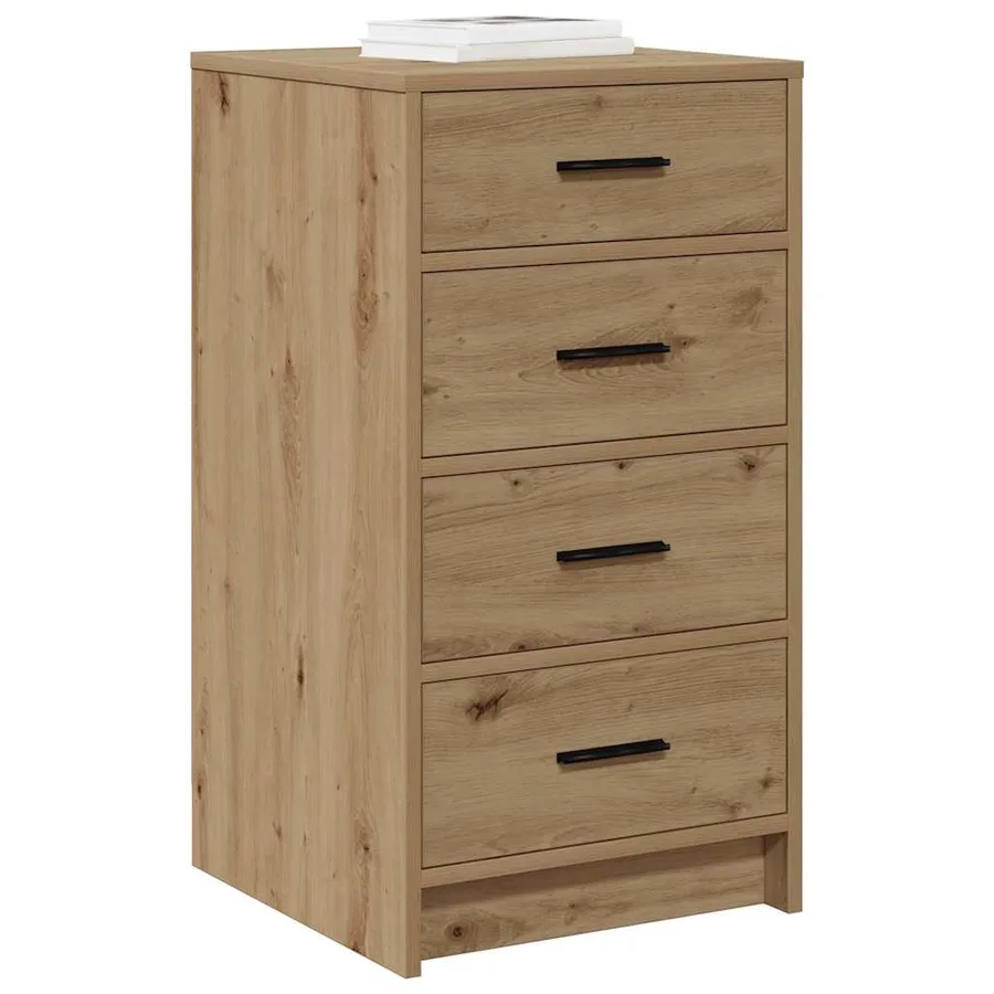 Buffet chêne artisanal 40 x 41 x 75 cm Bois d'ingénierie - 3