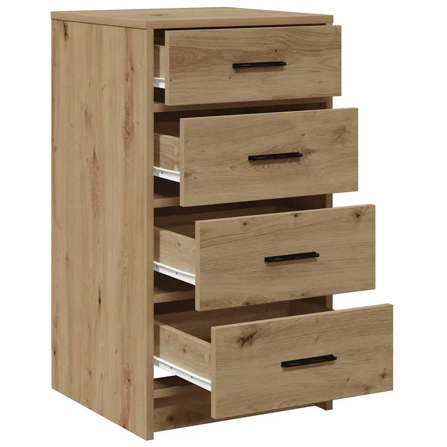 Buffet chêne artisanal 40 x 41 x 75 cm Bois d'ingénierie - 5
