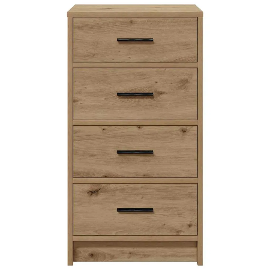 Buffet chêne artisanal 40 x 41 x 75 cm Bois d'ingénierie - 6