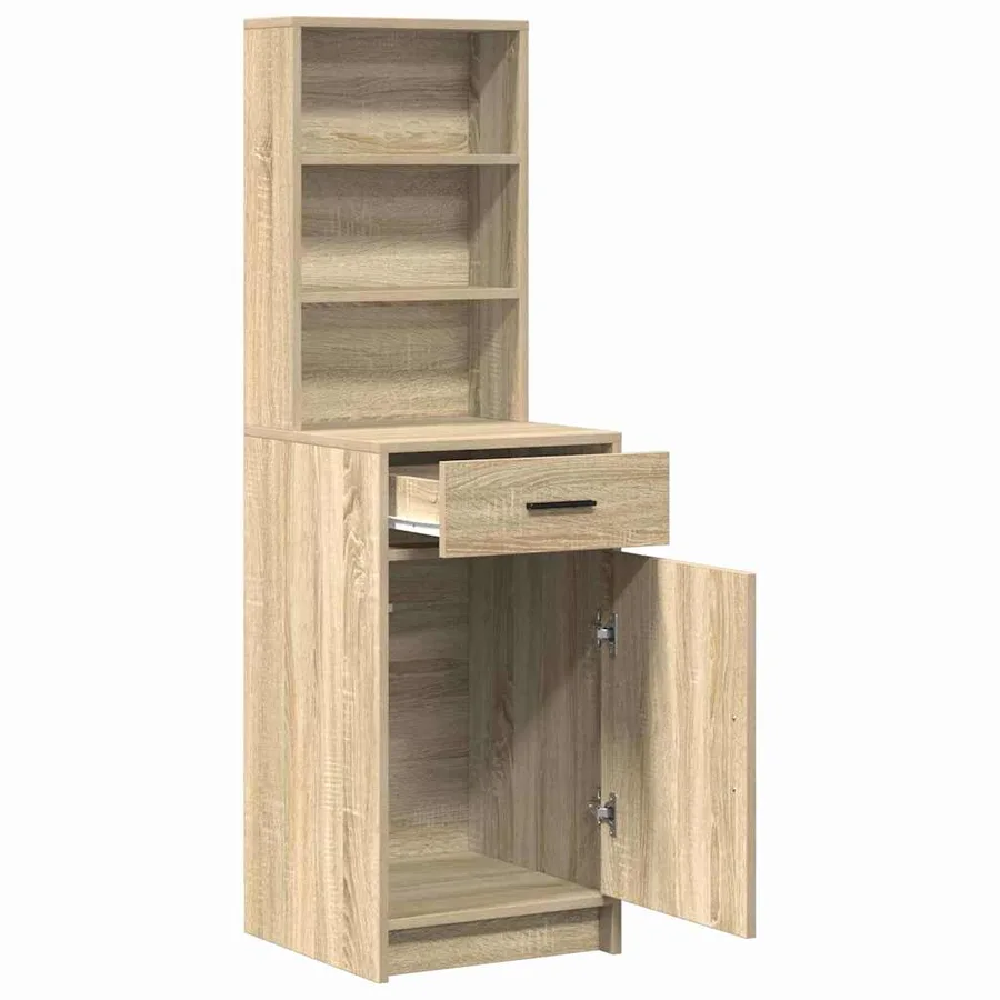 Haut Armoire Chêne Sonoma 40 x 40,5 x 135 cm Bois d'ingénierie - 5