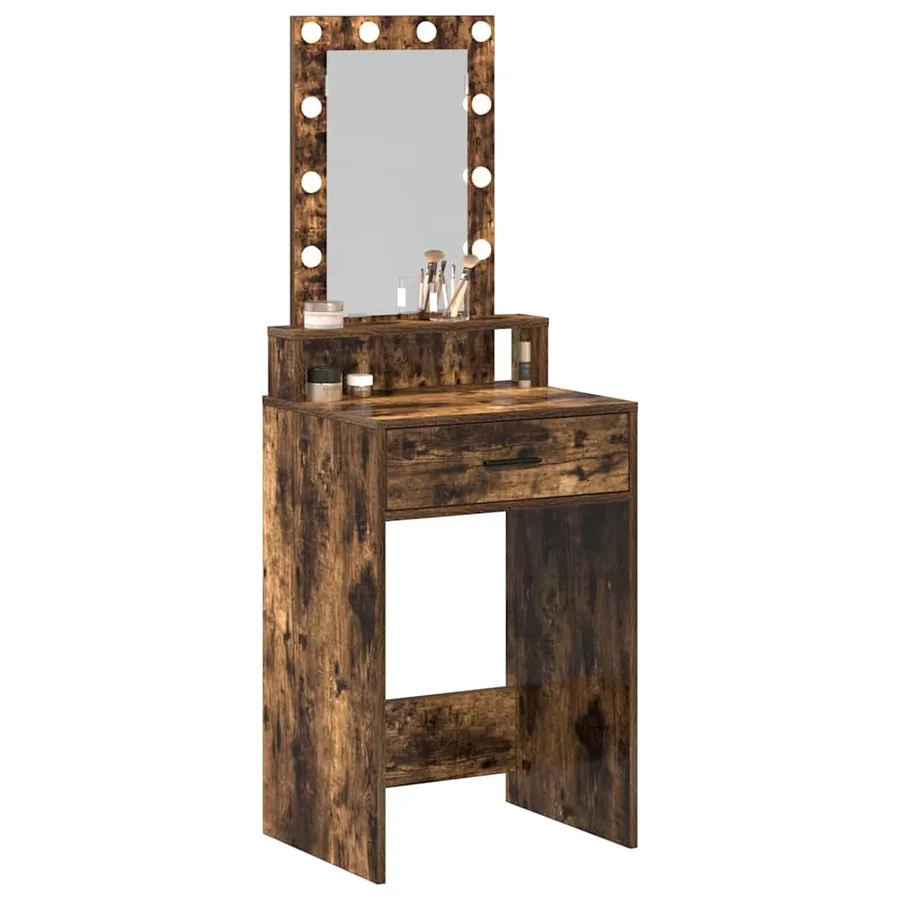 Table de Toilette Marron 50 x 41 x 140 cm Bois d'ingénierie - 3