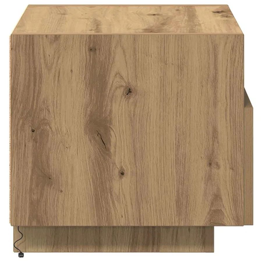 Cabinet de chevet Chêne artisanal 40 x 39 x 37 cm - 7