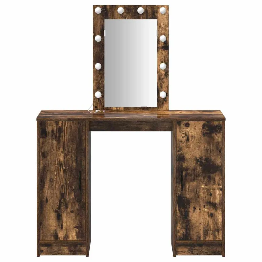 Table de Toilette Marron 102 x 33 x 135 cm Bois d'ingénierie - 5
