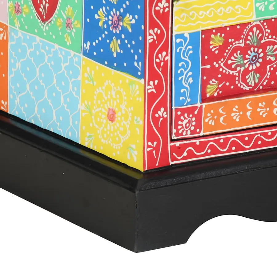 Cabinet de chevet avec tiroir 2 pcs Multicolore 40 x 35 x 45 cm - 10