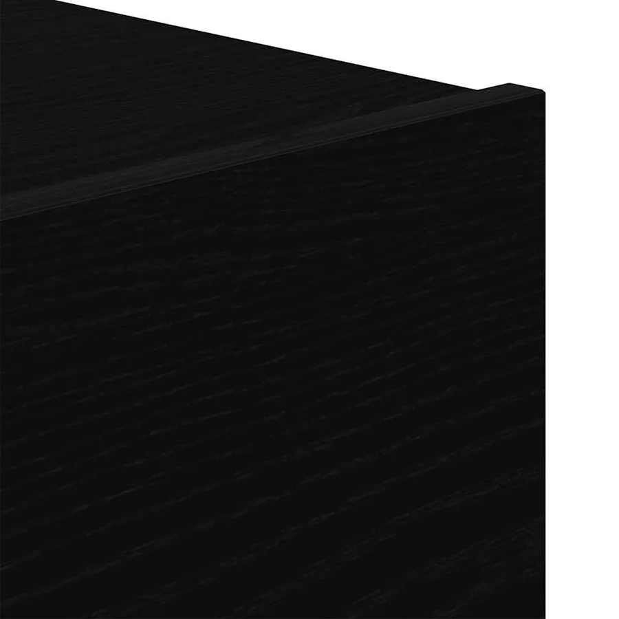 Cabinet de chevet avec tiroir 2 pcs Chêne noir 50 x 39 x 41 cm - 14