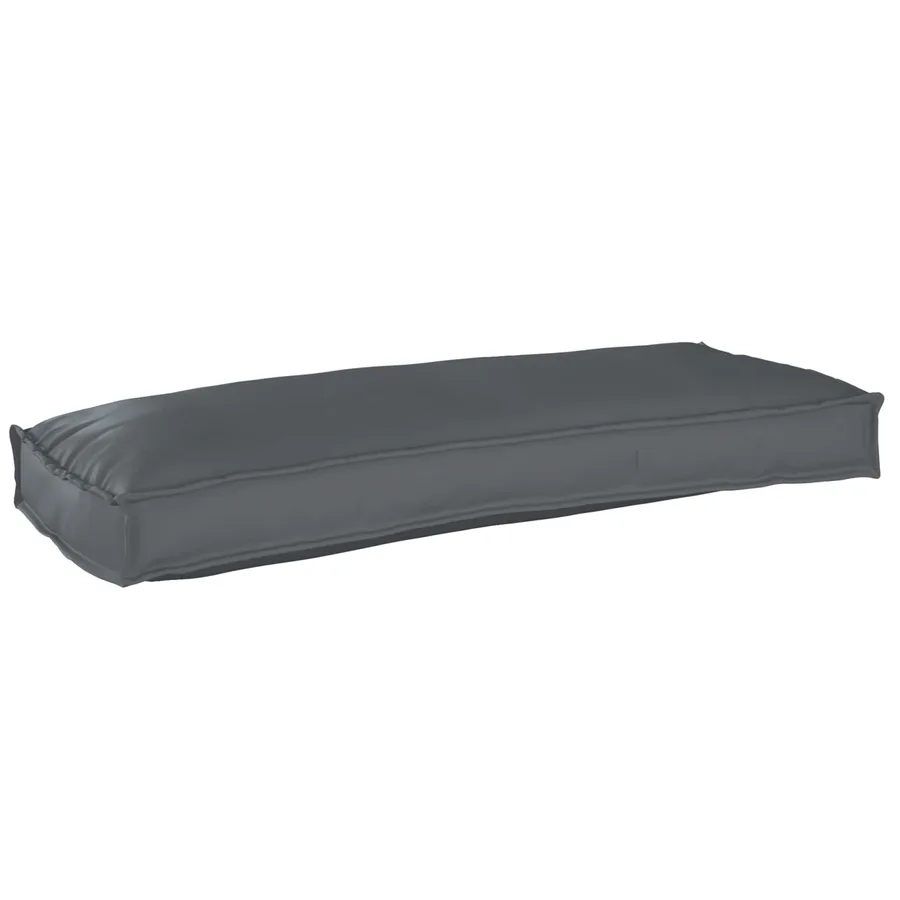 Set de coussins de palette 2 pcs Anthracite 100 x 40 x 8 cm - 2