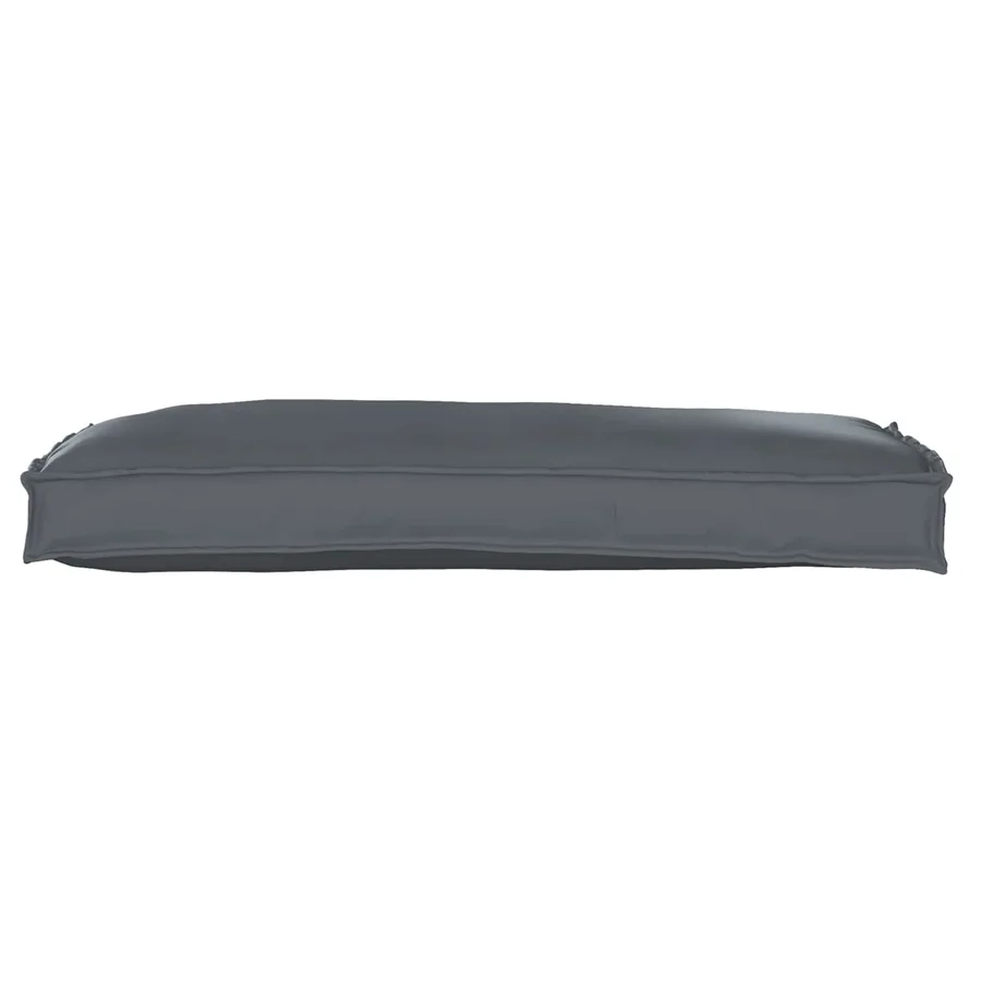 Set de coussins de palette 2 pcs Anthracite 100 x 40 x 8 cm - 3