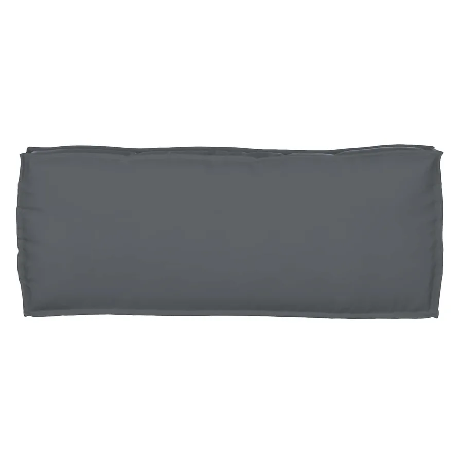 Set de coussins de palette 2 pcs Anthracite 100 x 40 x 8 cm - 5