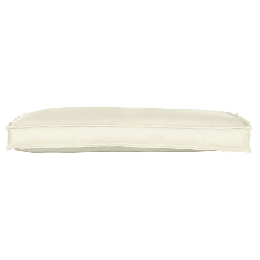 Coussin Crème 100 x 40 x 8 cm Tissu Oxford - 3