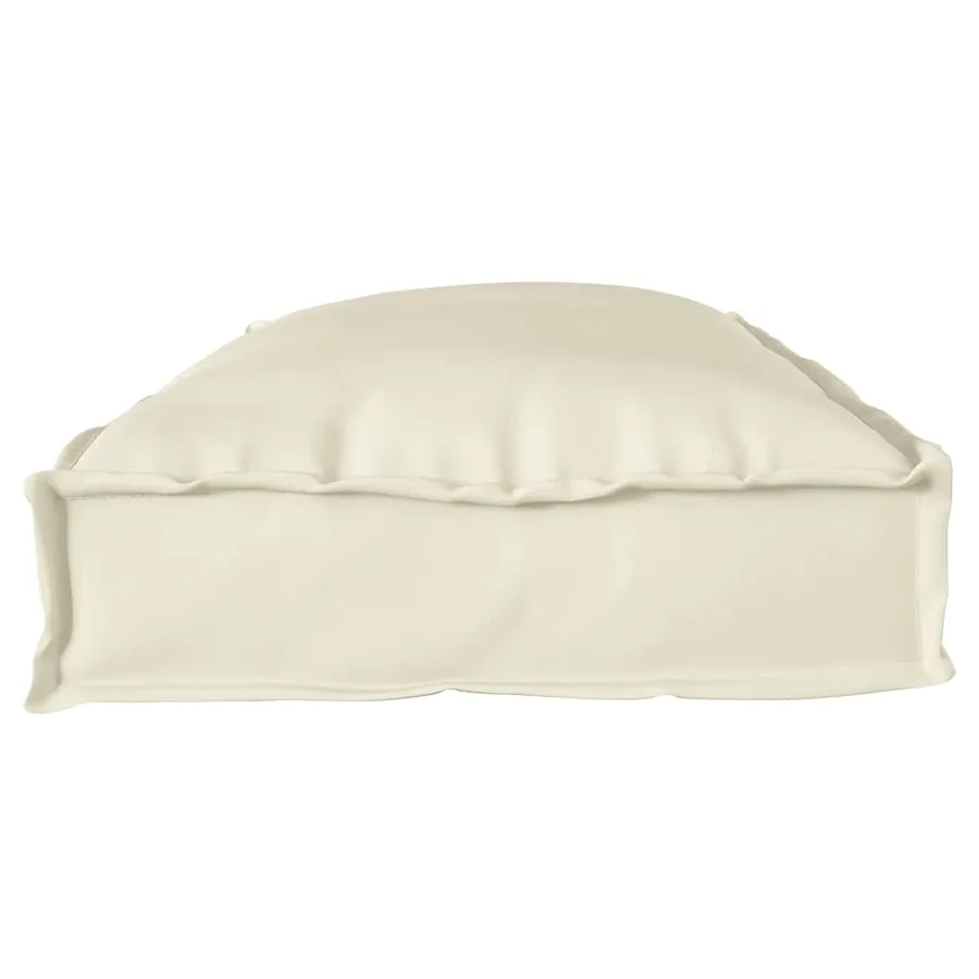 Coussin Crème 100 x 40 x 8 cm Tissu Oxford - 4